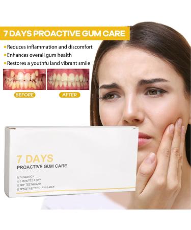 7 Days Gum Care Serum - Teeth Whitening Stain Removal & Deep Cleansing Oral Care for Sensitive Teeth - Buy Online on GoSupps.com