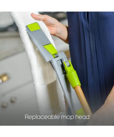 Full Circle Mighty Mop 2-in-1 WetDry Microfiber Head - Eco-Friendly Green Cleaning Solution - Buy Online on GoSupps.com