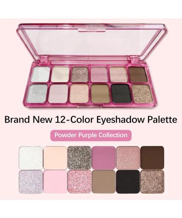 12-Color Matte Nude Eyeshadow Palette | High Pigment Ultra-Blendable Long-Lasting Neutral Makeup for Mature Skin | International Shipping - Buy Online on GoSupps.com