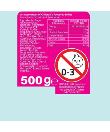 Chupa Chups Sour Lollipops 40x + Chupa Chups "The Best Of" Lollipops 40x + Swizzels Matlow Lolly Mix 500g Boxed Treatz - Buy Online on GoSupps.com