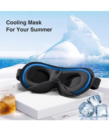 YFONG 3D Micro Weighted Sleep Mask for Women and Men - Pressure Relief Eye Mask for Blocking Light - Adjustable Strap for Travel, Nap, Yoga - 2022 Edition - Buy Online on GoSupps.com