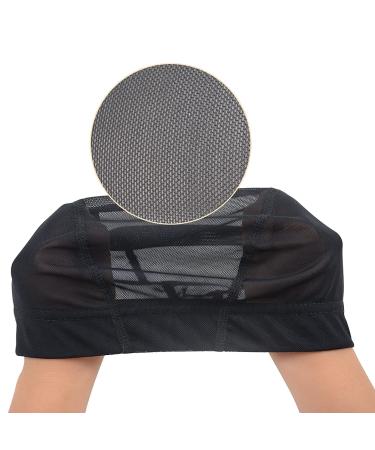 Ytbyt 6-Piece Mesh Wig Cap - Stretch Black Power Cap (M) for Wig Production | International Shipping Available - Buy Online on GoSupps.com
