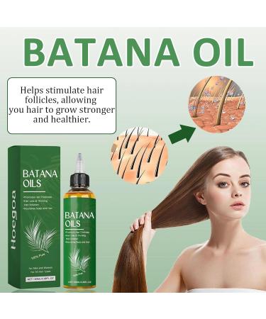 Batana Oil for Hair Growth Botana Oil Botana Hair Growth Oil Raw Batana Oil Organic Batana Oil Botana Oil Organic Promote Hair Growth Repair Damaged Hair Suitable for Men and Women (100ml) - Buy Online on GoSupps.com