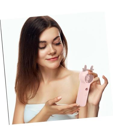 FRCOLOR Face Steamer Portable Steamer Humidifier Vocal Steamer Antlers Woman Simple Beauty Machine - Buy Online on GoSupps.com