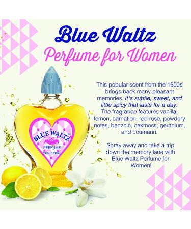 Blue Waltz Perfume for Women 0.63 oz Perfume Classic 3 pack - Buy Online on GoSupps.com