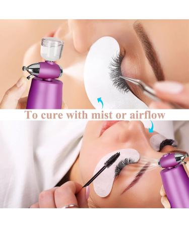 FacieFancy Nano Facial Mister - Strong Fine Mist - Adjustable Flow - Portable Mini Sprayer - Purple - Buy Online on GoSupps.com