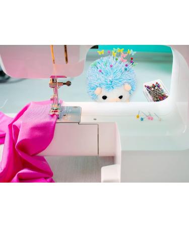 SolidGnik 2 Hedgehog Sewing Pincushion with 200 Sewing Pins Set - Medium Size for DIY Sewing Projects - Buy Online on GoSupps.com