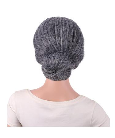 Mapofbeauty 10 Dark Gray Grandmother Hair Fibers Wig Perfect for Cosplay and Themed Parties - Buy Online on GoSupps.com