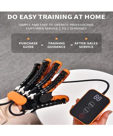 Hand Rehabilitation Robotic Gloves Hand Strength Strengthening Finger Flexion Assist Finger and Hand Function Training Device Stroke Hemiplegia Finger Exerciser M Left-Hand Left-Hand Medium - Buy Online on GoSupps.com