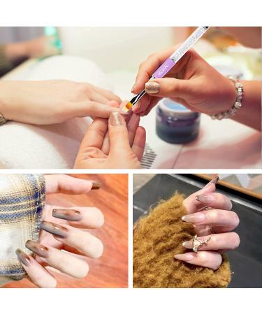 BQAN Nail Ombre Brush with Rhinestone Handle for Gel Nails | Gradient Painting Tool for Nail Design - Buy Online on GoSupps.com