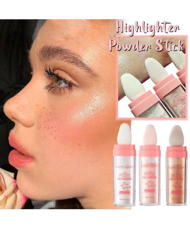 3 Colors Fairy Highlighter Makeup Body Glitter Powder Stick Set - Buy Online on GoSupps.com