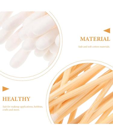FRCOLOR 200pcs Cotton Swabs - Eco-Friendly Makeup Tool & Baby Safe Bamboo Swabs - Buy Online on GoSupps.com
