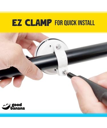 Good Banana Classic Bike Bell - Aluminum Bicycle & Scooter Bell | Loud & Clear Sound for Kids or Adults | Fun Rainbow Patterns - Buy Online on GoSupps.com