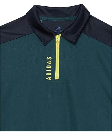 adidas Boys' Shadow Green X-Large B Zip Polo - Shop Now - Buy Online on GoSupps.com