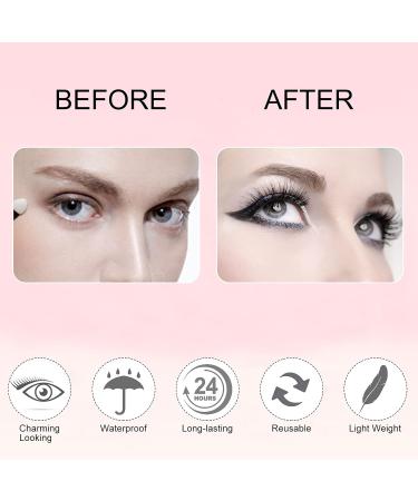 Magnetic Eyelashes with Eyeliners Kit - 8 Pairs 3D/6D Natural Look No Glue Needed - International Shipping Available - Buy Online on GoSupps.com