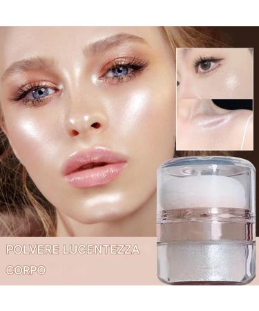 Body glitter powder body highlighter shimmering body glitter powder for face and body 3G contouring clavicle padding glow fairy luminizing makeup stick for or - Buy Online on GoSupps.com