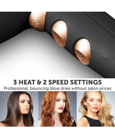 Carmen C80021 Noir Hair Dryer Styling Set | 2200W Black/Rose Gold | Gift Set - Buy Online on GoSupps.com