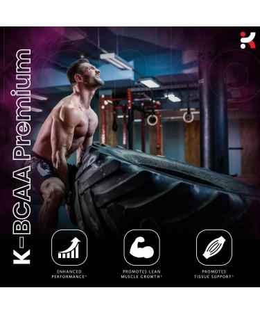 Kenko Essentials K-BCAA Premium | Branched-Chain Amino Acids (Watermelon) - Enhance Performance & Recovery - International Shipping Available - Buy Online on GoSupps.com