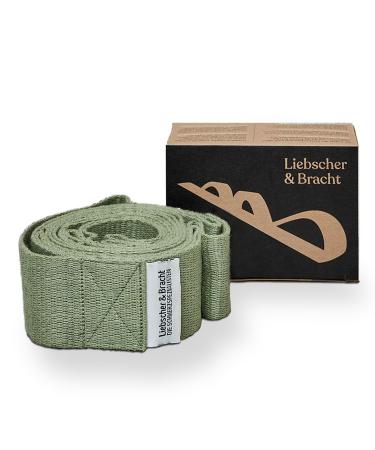 Liebscher & Bracht Original shoulder saver - strain belt with loops for easy practice with shoulder pain - stretch band made of 100% cotton including exercises in the app - Made in Germany - Buy Online on GoSupps.com