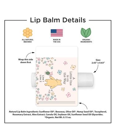 Classic Pooh Baby Shower Favor Lip Balm Favors Baby Shower Favors (Set of 24) - Buy Online on GoSupps.com