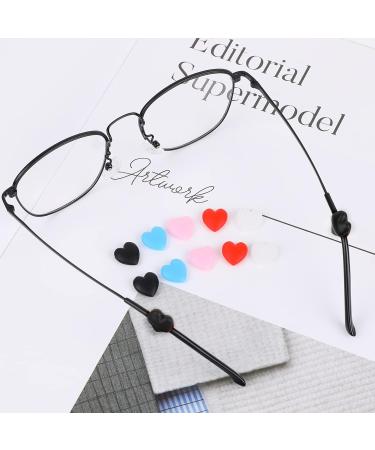 KALIONE Silicone Eyeglass Retainer | 15 Pairs Glasses Ear Grips & Temple Tip Sleeves | Comfortable Eyewear Accessories for Secure Fit - Buy Online on GoSupps.com