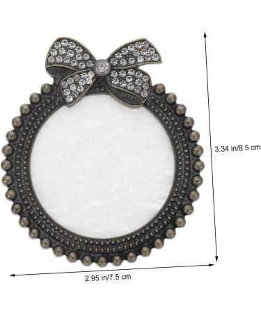 CLISPEED Palette de M lange Vintage Noeud avec Bord Noir Blanc Palette de Peinture pour Nail Art Plaque Pigments pour Manucure Accessoires pour Amateurs de Nail Art Pr sentation - Buy Online on GoSupps.com