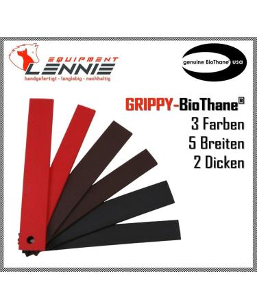 Buy BioThane Grippy Super Heavy - 13-19mm Wide 3.8mm Thick - Black Sold by the Meter - International Shipping Available - Buy Online on GoSupps.com