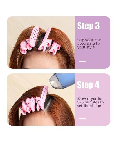 Natural Fluffy Hair Volumizing Clips - 12 PCS Instant Root Volume Clips for Curly Hair - Self Grip Hair Root Clips for Women and Girls - Buy Online on GoSupps.com