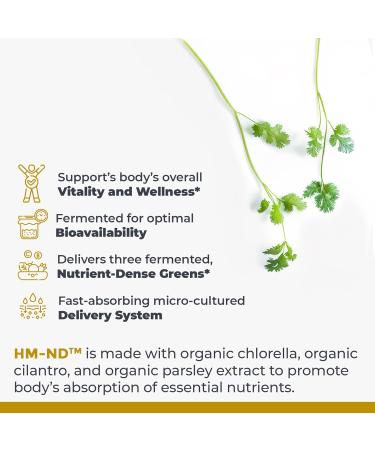 Premier Research Labs Fermented HM-ND - Cilantro Parsley and Chlorella Liquid Full Body Detox and Cleanse for Men and Women Cilantro Supplement with Organic Herbal Extracts - 8 Fl Oz - Buy Online on GoSupps.com