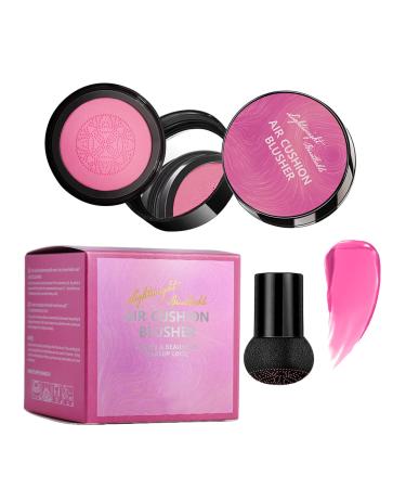 Cream Cheek Blush Rosy Blush Makeup Kissing Lightweight facial color enhancer Lightweight liquid with mirror Portable Compact Mirror Blusher Velvet cheek tint with radiant glow