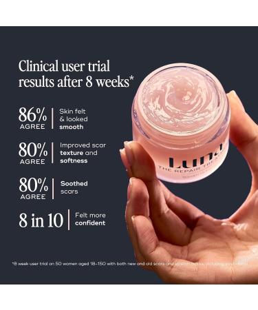 Natural Scar Gel - The Repair Treatment 50ml | Acne Repair Stretch Marks & Dark Spot Reducer | Vegan Hypoallergenic Silicone-Free - Buy Online on GoSupps.com