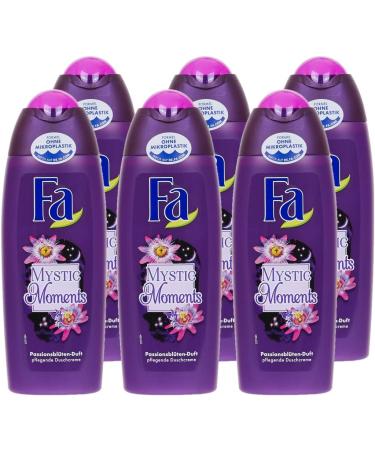 FA Shower Cream Mystic Moments with Passion Flower Scent Pack of 6 (6 x 250 ml) - Buy Online on GoSupps.com