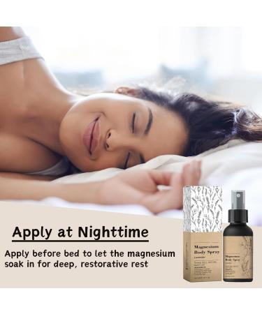 Lavender Magnesium Body Spray - Lavender Sleep Spray - Magnesium Spray For Sleep - Magnesium Sleep Spray to Soothe Body & Mind - Magnesium Body Spray - Sleep Spray for Better Sleep & Well Being - Buy Online on GoSupps.com