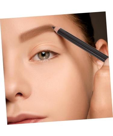 PLAFOPE 4pcs Wooden Eyebrow Pencil Brow Filler Pen Eyeliner Pencils Eye Brow Pencils for Women Brown Shaper - Buy Online on GoSupps.com