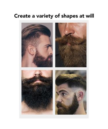 Buy 3 Piece Beard Brush Set for Men | 2-in-1 Comb & Grooming Tool | Portable Beard Care Essentials - Buy Online on GoSupps.com