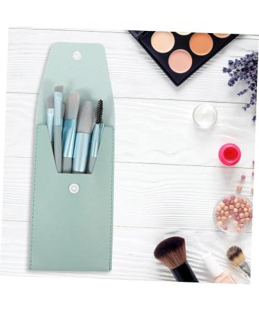 Balacoo Travel Makeup Kit - 3 Sets of Cosmetics Supplies & Brushes for Women | Blue Powder Applicator Brush Wooden Handle Beauty Set - Buy Online on GoSupps.com