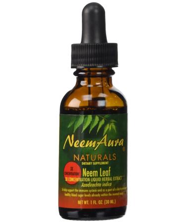 NeemAura Neem Leaf 3X Concentration Extract 1 fl oz (30 ml)
