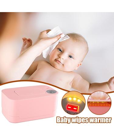 Wipe Warmer 7.87x4.72x3.86in Baby Wipes Dispenser 10W Wet Wipes Dispenser Wipes Warmer for Babies Wipes Towel Warmer Wipe Warmer for Bathroom and Travel Accessories Pink - Buy Online on GoSupps.com