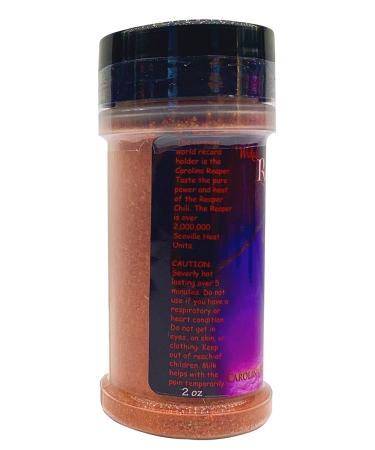 Carolina Reaper Chili Pepper Powder - Wicked Tickle | World's Hottest - Buy Online on GoSupps.com