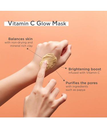 Hanskin Vitamin C Glow Beauty Mask - 2.36 fl oz (70 ml) | Radiance & Hydration - Buy Online on GoSupps.com