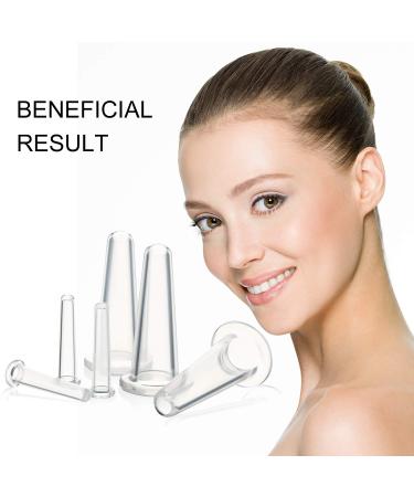 Silicone Facial Cupping Set - 7 Piece Anti-Aging Massage Kit for Body & Face Care - Buy Online on GoSupps.com