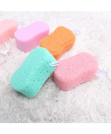 8pcs Body Scrub Sponges - Luxurious Bath Sponges for Men & Women | Massage & Exfoliate | Ideal for All Skin Types | Shop Now - Buy Online on GoSupps.com