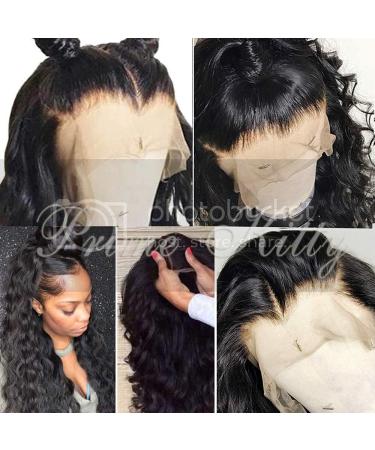 Premium Brazilian Virgin Human Hair Wigs for Black Women - Curly 360 Lace Frontal & Body Wave - Pre Plucked 9A Quality 150% Density - 14 Inch Style #NC 360 - Buy Online on GoSupps.com