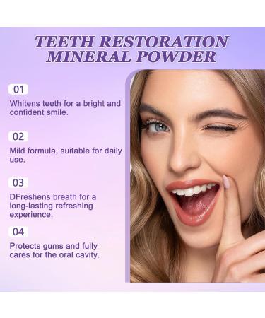 Ceboic Mineral Powder for Tooth Restoration 50g Mineral Powder for Tooth Restoration Natural Tooth Whitening Essence Effective in Strengthening Teeth and Gums Fresh Breath - Buy Online on GoSupps.com
