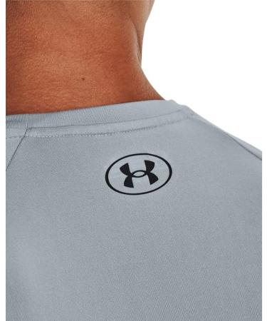 Under Armour Men's Tech 2.0 Small T-Shirt - Harbor Blue/Black - Short Sleeve (465) - Buy Online on GoSupps.com