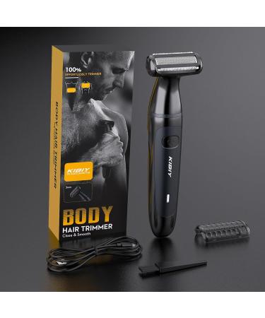 Intimate Razor for Men | Kibiy IPX7 Waterproof Body Hair Trimmer with Hypoallergenic Shear Film & Type C Charging - Professional Full Body Care - Buy Online on GoSupps.com