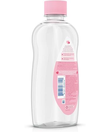 Johnson & Johnson Baby Oil 14 Fl Oz - Prevent Moisture Loss - Original Mineral Oil - Single Pack - Buy Online on GoSupps.com