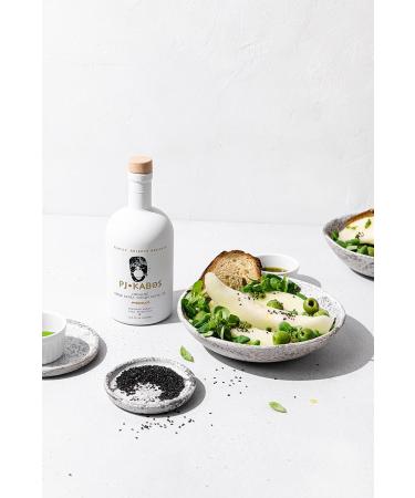 2023 Gold Medal Winner High Phenolic USDA Organic Greek Extra Virgin Olive Oil 16.9 oz Bottle - Vegan Cold Extracted from Greece - Koroneiki Variety by PJ KABOS Family Reserve - Buy Online on GoSupps.com