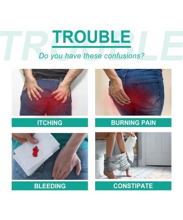 Hemorrhoid Cream Herbal Hemorrhoids Cream for Men and Women (2PCS) - Buy Online on GoSupps.com