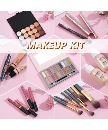 Makeup Kit Makeup Kits for Women Full Kit Makeup Sets for Teens Girls Eyeshadow Palette Foundation Concealer Makeup Powder Makeup Set for Women - Buy Online on GoSupps.com